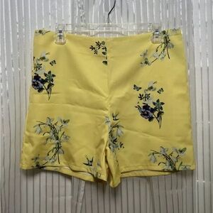 “Christy & Co.” SZ: (S) Yellow Floral, Zipper Back, High/Rise NNTags